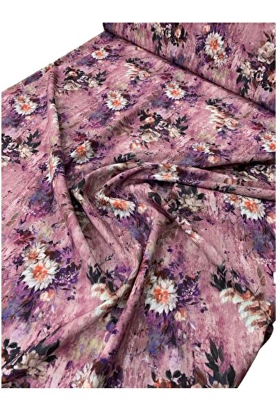 Evimmis 150 см візерункова крепова тканина для суконь, сорочок, блуз, спідниць