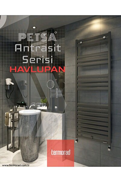 Termorad PETSA  RAL7016 TEXTURE ANTRASİT ALÜMİNYUM HAVLUPAN 50X120