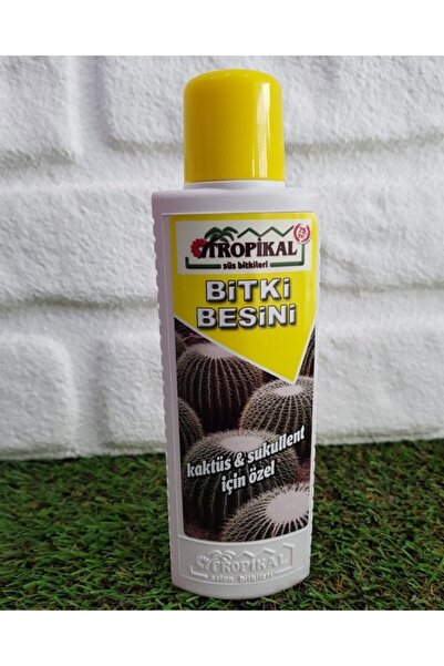 TROPİKAL Kaktüs Sukulent Gübresi 225 ml Bitki Besini Sıvı Gübre Bitki Vitamin...