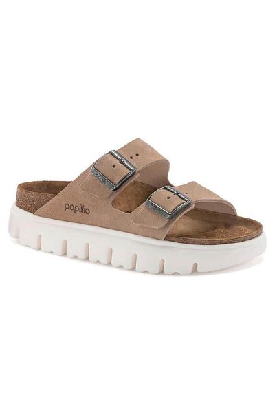 Birkenstock Papuci de damă Arizona Chunky bej