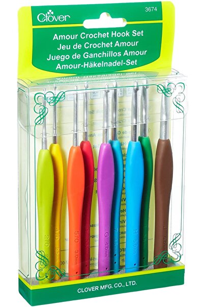 Clover Amour Silikon Saplı Tığ Seti 3674