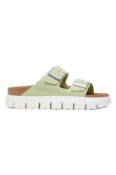 Birkenstock Arizona Chunky Lime Women's Slippers