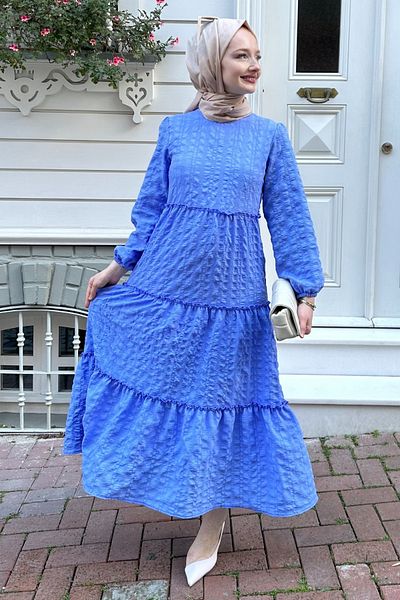 Gizce Design rochie albastră Sebla