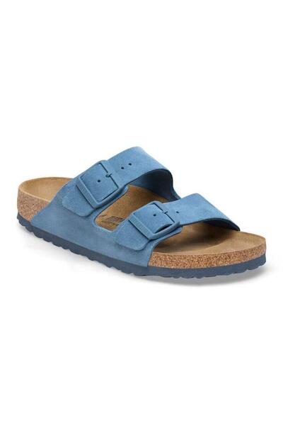 Birkenstock Blue Arizona Slippers