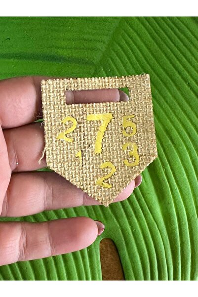 Gönülden Tasarım 7 Rakami Hasir Altı - 6X5 CM peglač za ruku, šivaći pribor Altı