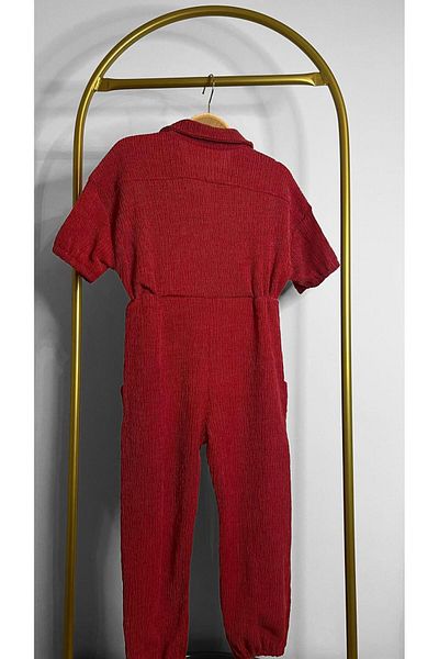 Bambi Kids Short Sleeve Jumpsuit - Relaxed Fit