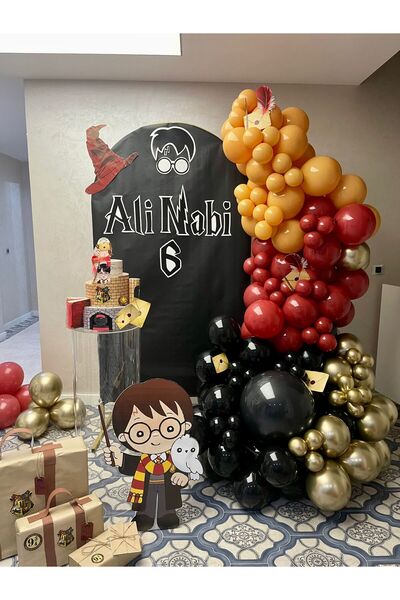 turkuaz parti HARRY POTTER KONSEPT BALON SETİ