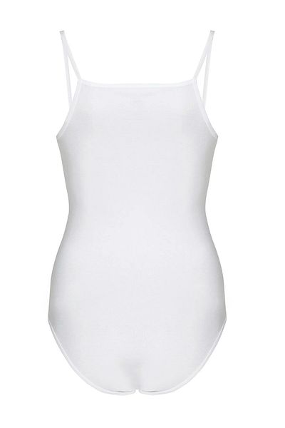 Şahin Rope Strap Lycra Snap Women's Bodysuit - 95% Cotton 5% Lycra 6 Pieces