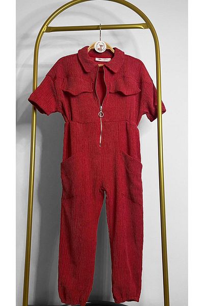 Bambi Kids Short Sleeve Jumpsuit - Relaxed Fit