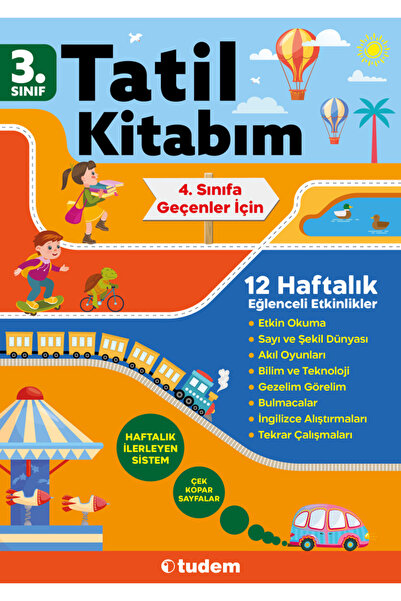 Tudem Yayınları 3.SINIF-TATİL KİTABIM-YENİ VERSİYON