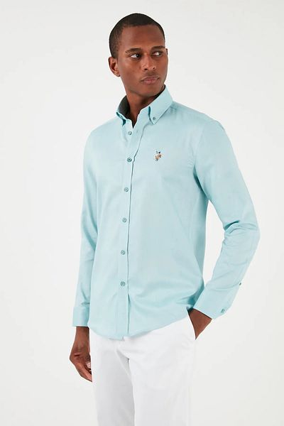 U.S. Polo Assn. US POLO Мъжка спортна тениска Slimfit -1826727 Cedcolor