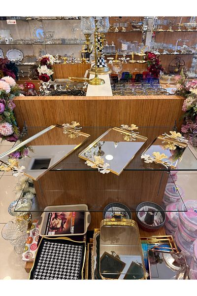 PLUS HOME Mini Size No 1 Brass Presentation Tray