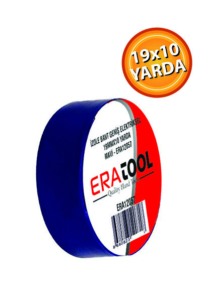 Eratool PVC ELEKTRİKSEL İZOLE BANDI MAVİ 0,15MM*19MM*10 YDS ERA12057 ERATOOL