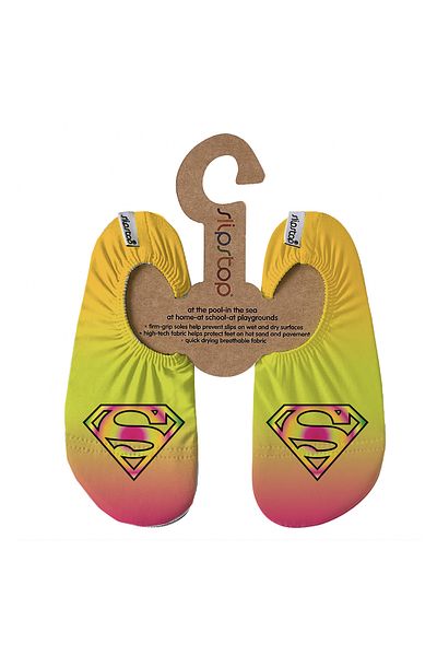 SLIPSTOP Superpower Junior - Pink and Multicolored Baby Sea Shoes