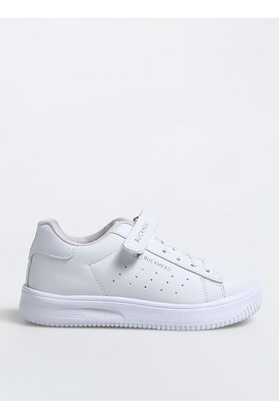BUCKHEAD White Girl's Sneaker Buck4294 Boston Jr