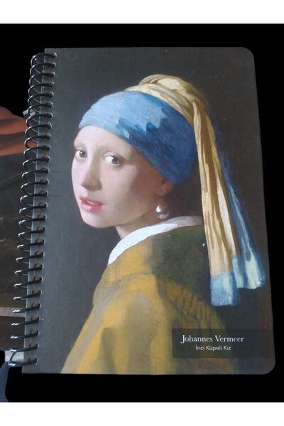 Colornote Papirüs ورق حائط من القماش - 16 × 23 سم حلزوني، غطاء صلب 100 ورقة دفتر ملاحظات مربعات