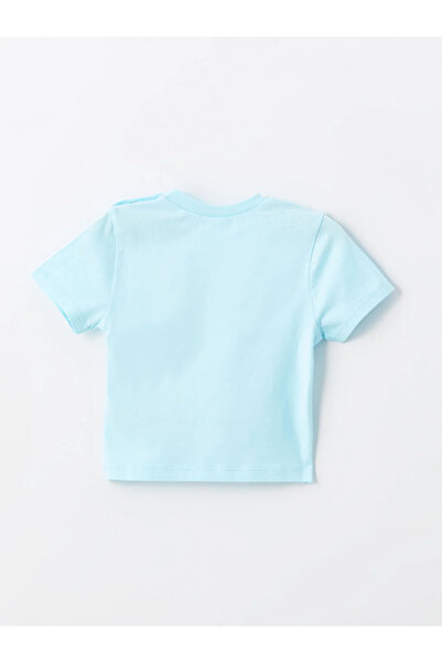 LC Waikiki LCW Baby - Mickey Mouse vzorované dětské tričko s výstřihem s krátkým rukávem, 2dílné BayQ