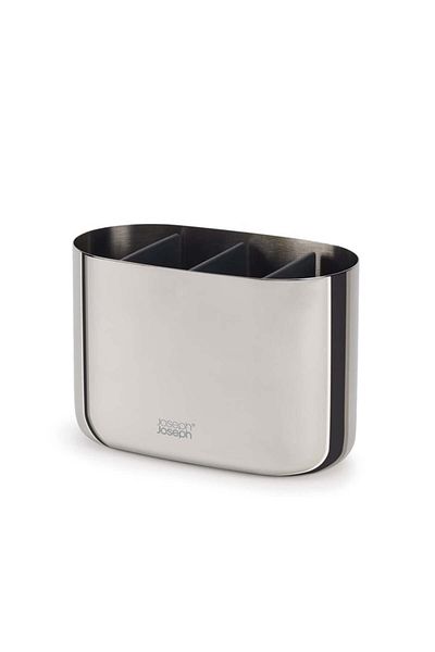 Joseph Joseph EasyStore Luxe - Large Toothbrush Holder Steel Caddy