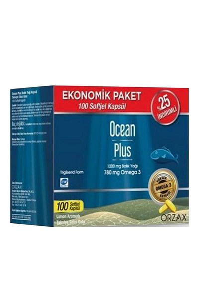 Ocean 100pcs Plus Lemon Flavored Supplement Capsule
