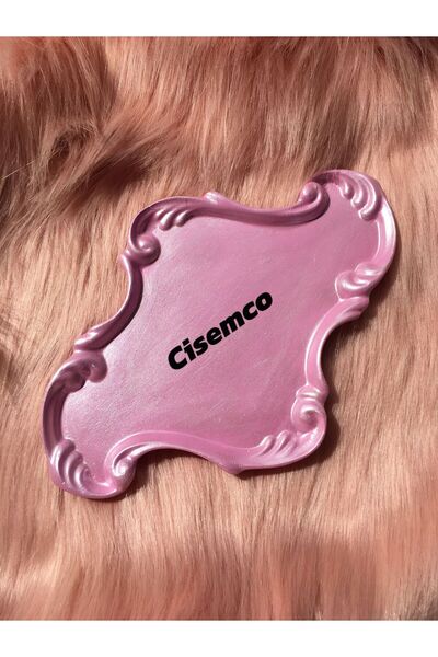 Çisem Δαντελωτό σχέδιο - Μεγάλο ανάγλυφο πιάτο με περλέ και βερνίκι, δίσκος π...