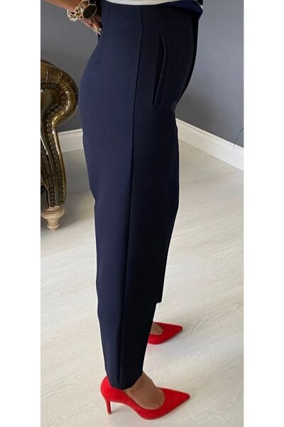 Pubi Ψηλόμεσο παντελόνι από λύκρα με σούρες