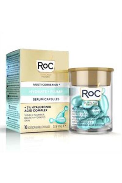 Roc ( KİL MASKESİ HEDİYE ) Roc Nem ve Canlılık Veren Kapsül Serum 10 Adet ( 1...