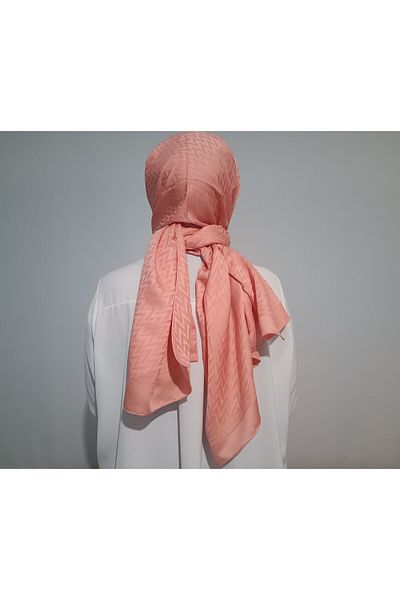 Levidor Blue Jacquard Shawl