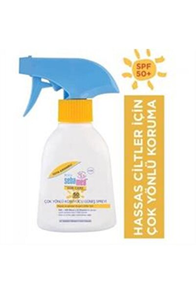 Baby ( KİL MASKESİ HEDİYE ) Sebamed Baby Güneş Koruyucu Sprey SPF 50+ 200 ml ...