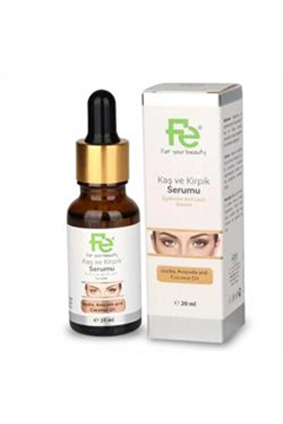 Fe ( KİL MASKESİ HEDİYE ) Fe Kaş ve Kirpik Serumu 20ml ( 1 ADET )