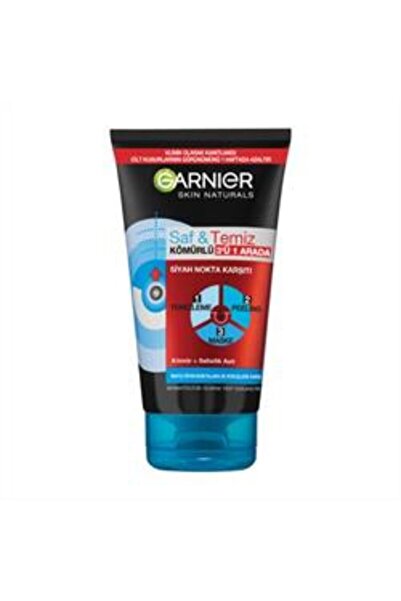 Baby ( KİL MASKESİ HEDİYE ) Garnier Saf&Temiz Siyah Nokta Karşıtı Kömürlü 3ü ...