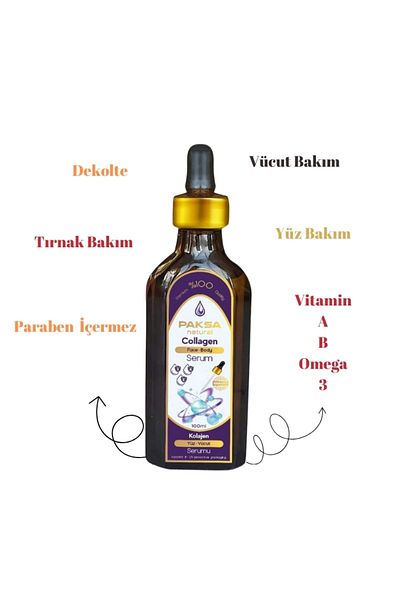 paksa 100 ml Anti-wrinkle Collagen Serum - Face, Decollete and BodY