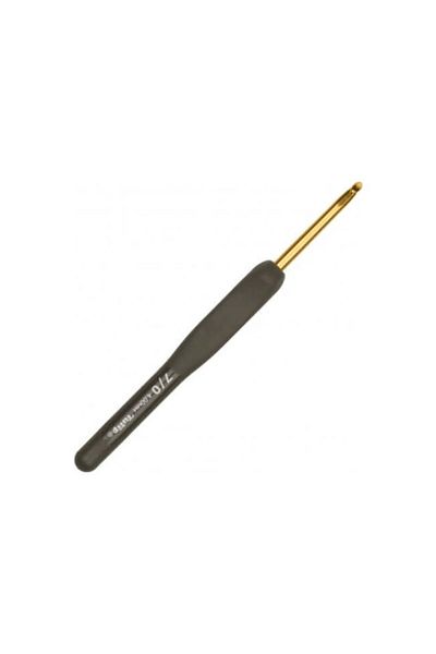 Tulip Μαλλί καρφίτσα 4 mm με μαύρη μαλακή λαβή 14 cm