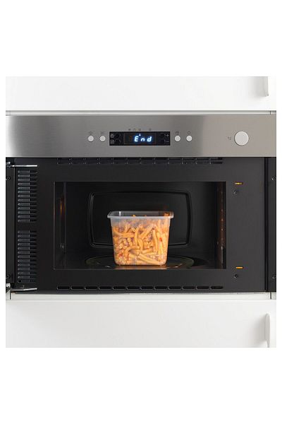 IKEA 1.4 lt Capacity 365+ Plastic Storage Container - 15x15x11 cm Square Design