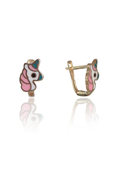 Çelikoğlu Kuyumculuk ÇELİKOĞLU KUYUMCULUK 8 AYAR ALTIN BEBEK ÇOCUK KÜPESİ 0,8...