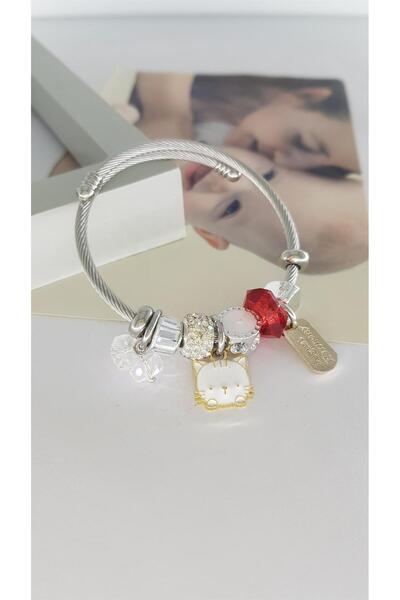 SONES Hello Kıtty Genç Kız Hediye Çelik Bileklik | Sns600386