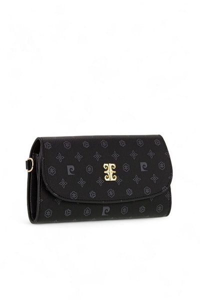 Pierre Cardin Geantă neagră pentru femei cu monogramă - 05PC24Y544-MN