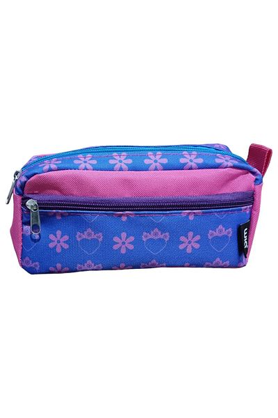 SEYFİKİRTASİYE Colored Fabric - 2 Compartments, Cloth Pen, 1 Main Compartment and 1 Front Pocket