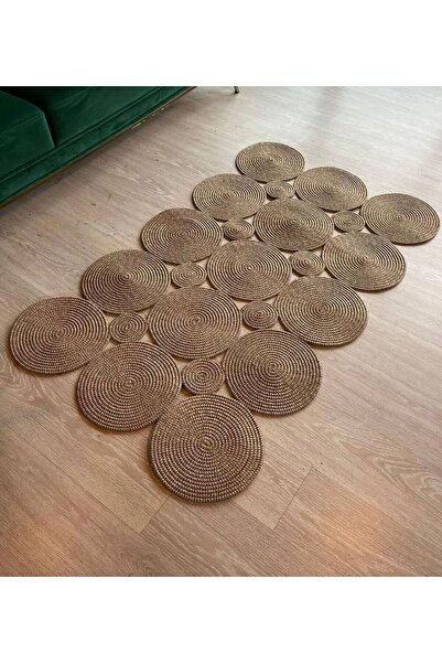 Genel Markalar hasır jüt halı el örgüsü halı kilim yıkanabilir çift taraflı