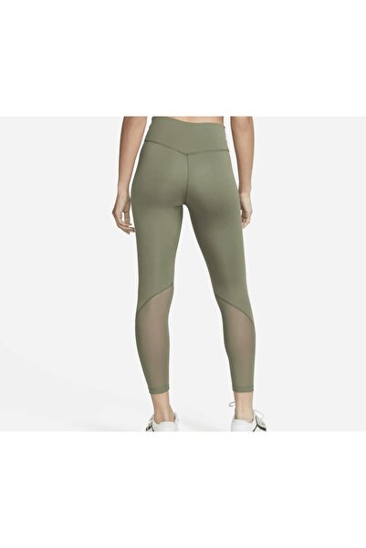 Nike Training One Dri-Fit Midrise 7/8 Tayt Haki-Yeşil