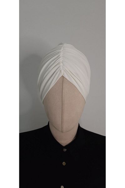 erasra class White Hijab Swimming Cap - Compatible with Sea and Pool, Hasema and Swimsuit Top