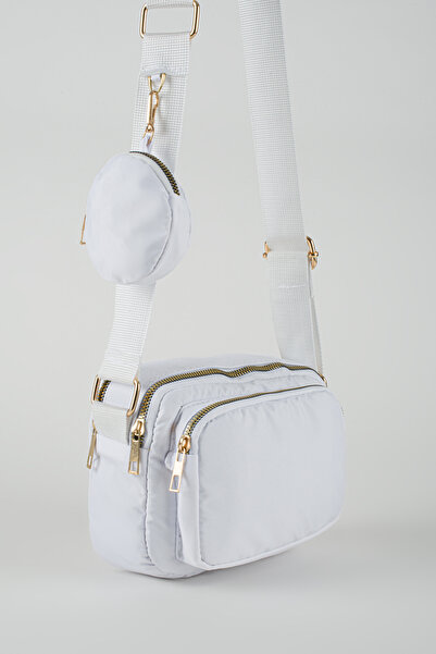 samilon Mini geantă de umăr pentru femei cu curea reglabilă și portofel - țesătură parașută