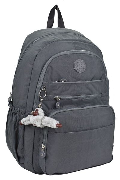 ELATAE Waterproof Crinkle Fabric Orthopedic Multi-Compartment School Backpack
