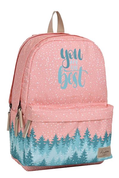 ELATAE Waterproof Multi-Eye Girls' Travel School Backpack