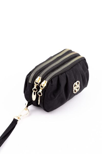 BAGzy Bayan Krinkil 3 Gözlü El Cüzdanı