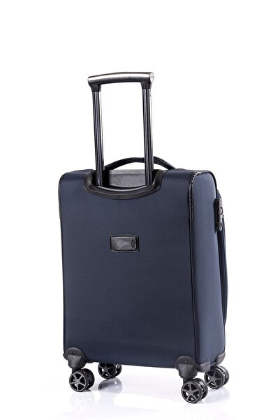 ÇÇS Kumaş Orta Boy Valiz Lacivert