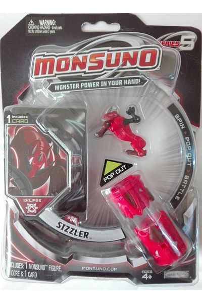 MONSUNO Original Monsuno Sizzler Figure 1 Figure 1 Card 1 Launcher Together