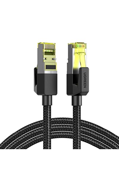 Ugreen Cat7 Örgülü F/ftp 10gbps Rj45 Ethernet Kablosu 1 metru