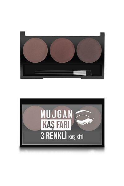 MUJGAN Romantic Flower Eyebrow Shadow 3 pcs 02