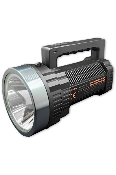 TAREZ GP-640 Şarjlı El Feneri Projektör 50 WATT 3000 Metre Menzilli