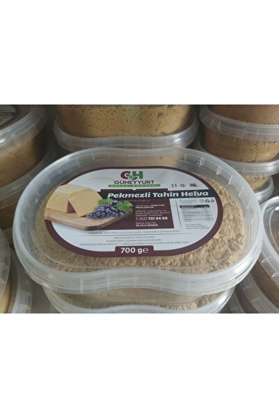 Pekmezli Tahin Helva 700 Gr Güneyyurt Helva Dünyası